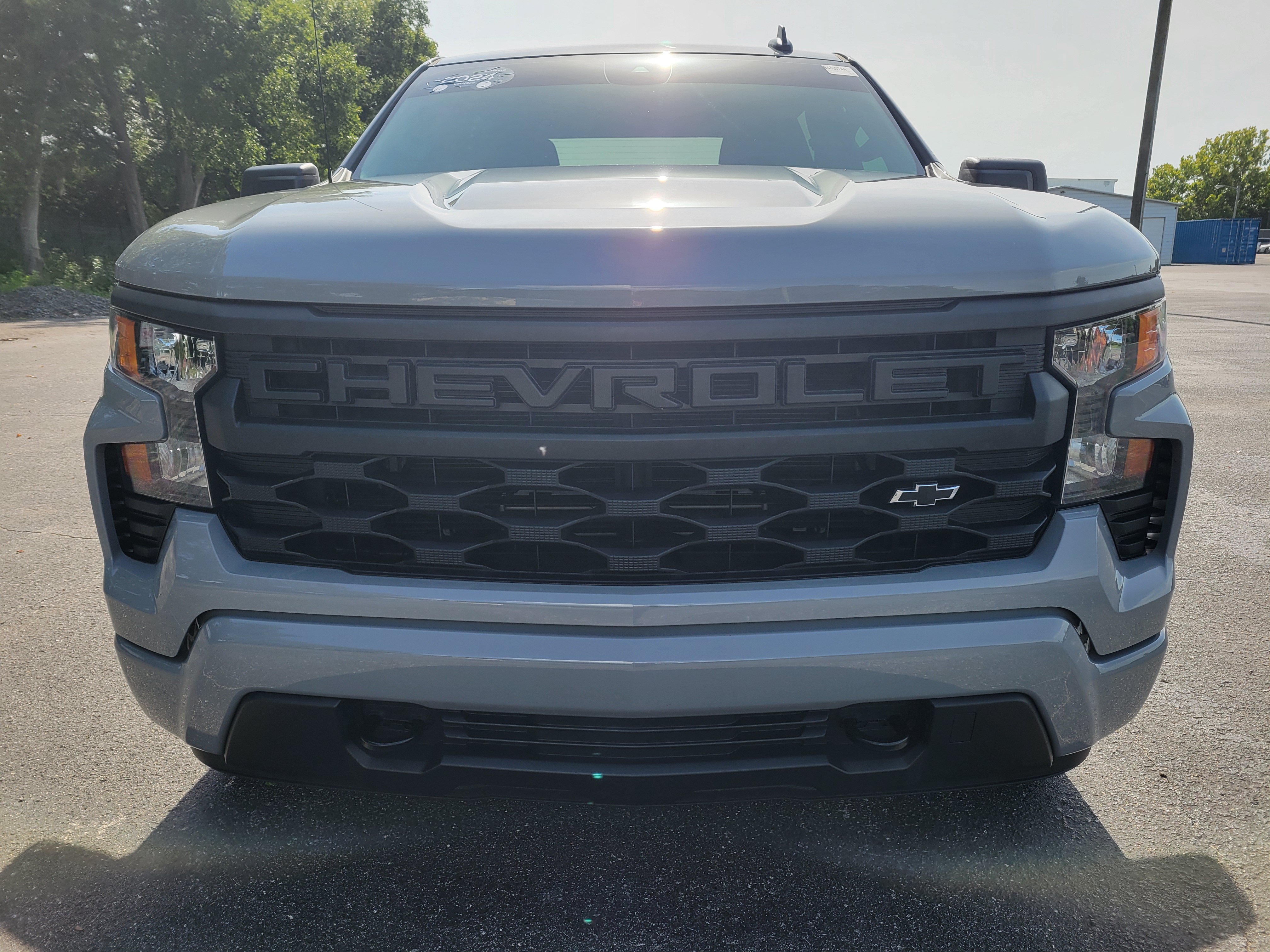 Certified 2024 Chevrolet Silverado 1500 Custom w/ Turbomax Blackout Package RWD image 2