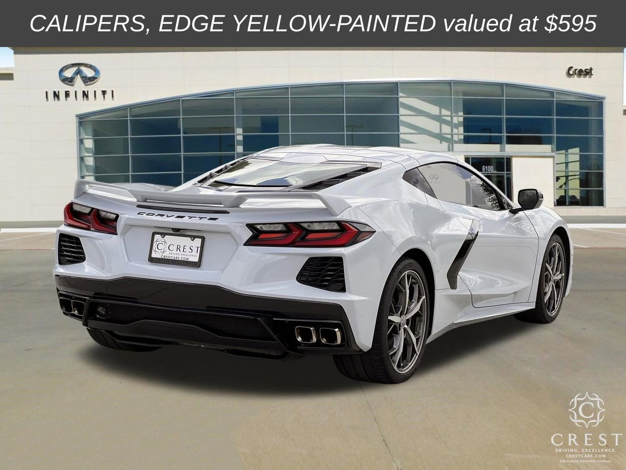 Used 2021 Chevrolet Corvette Stingray Coupe w/ Z51 Performance Package RWD image 3
