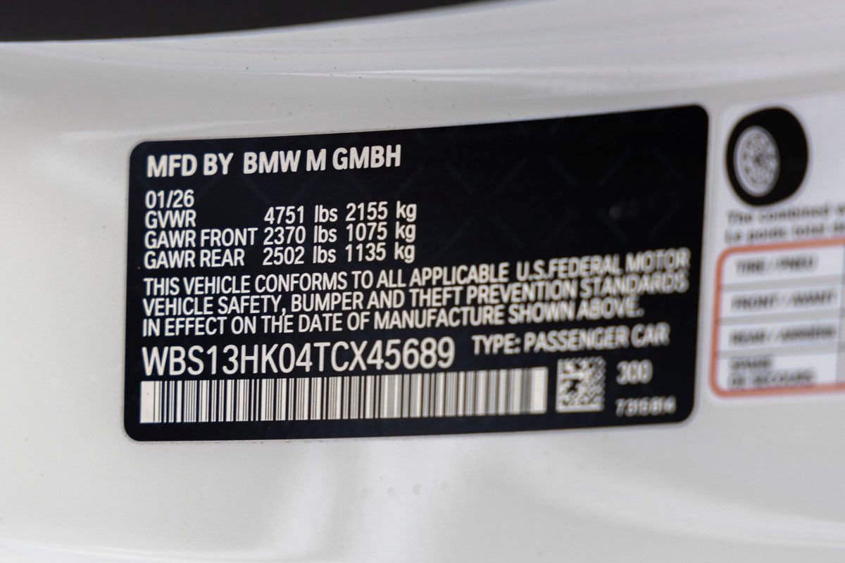 New 2026 BMW M4 Coupe w/ Parking Assistance Package RWD image 35