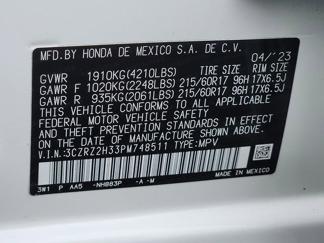 Used 2023 Honda HR-V LX image 27