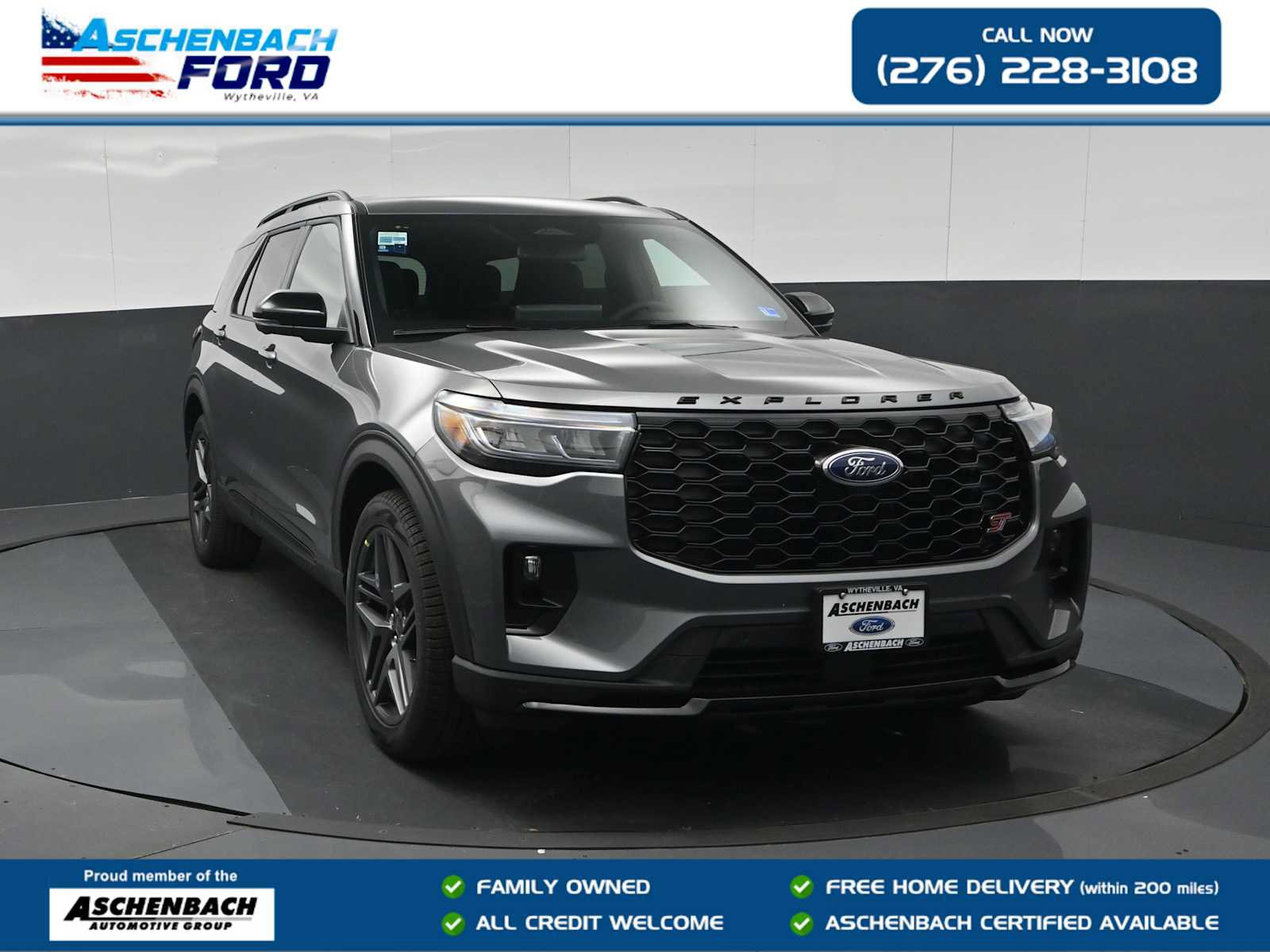 New 2026 Ford Explorer ST w/ Sun And Sound Package