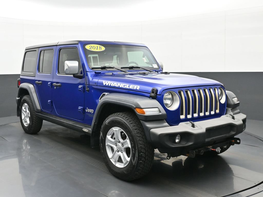 Used 2018 Jeep Wrangler Unlimited Sport S
