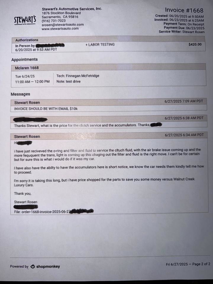 Used 2013 McLaren MP4-12C Spider image 63