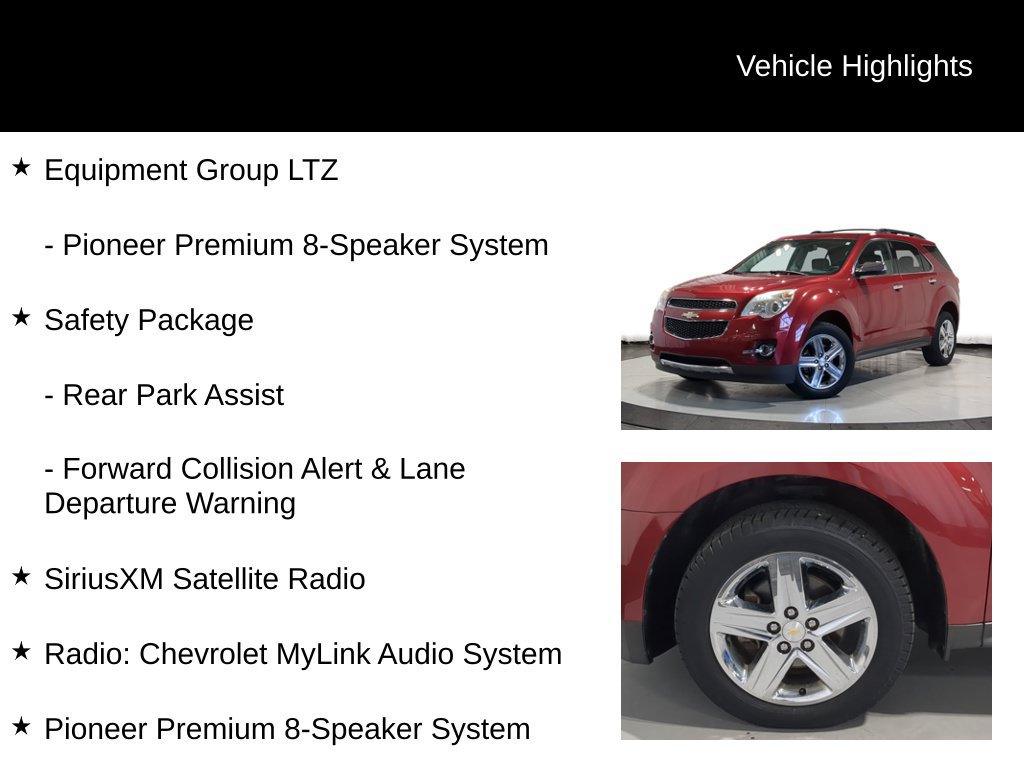 Used 2014 Chevrolet Equinox LTZ FWD image 13
