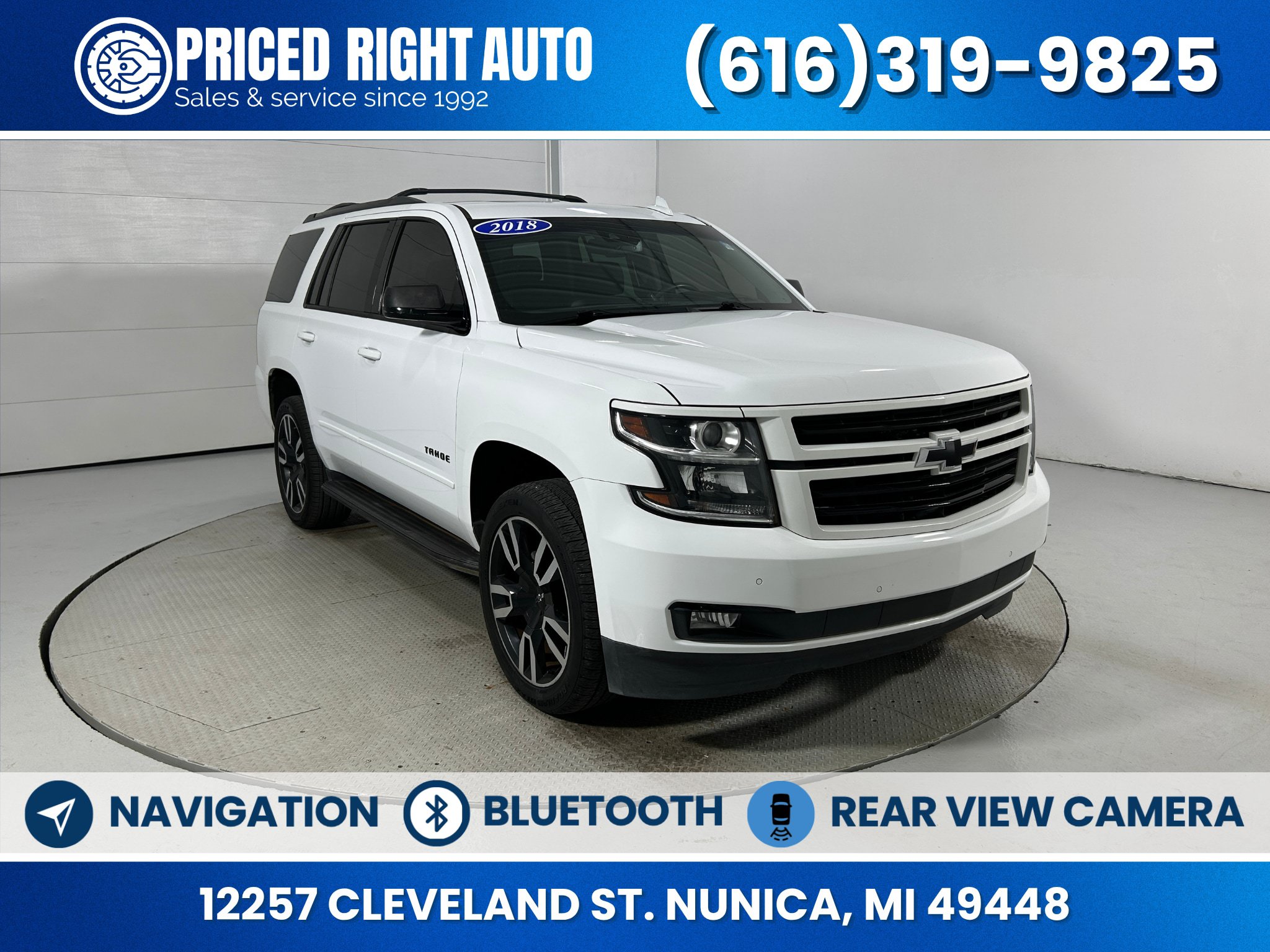 Used 2018 Chevrolet Tahoe Premier AWD/4WD image 1