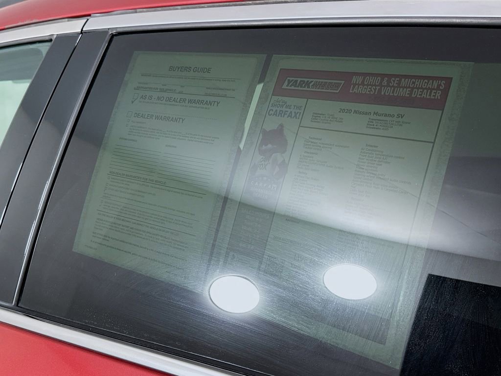 Used 2020 Nissan Murano SV image 13