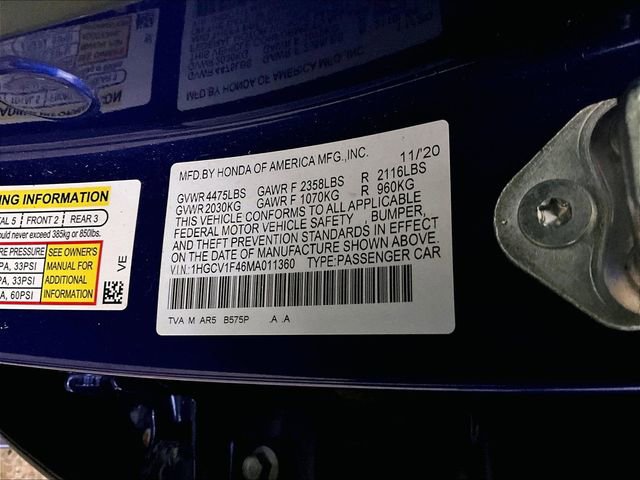 Used 2021 Honda Accord Sport Special Edition image 32