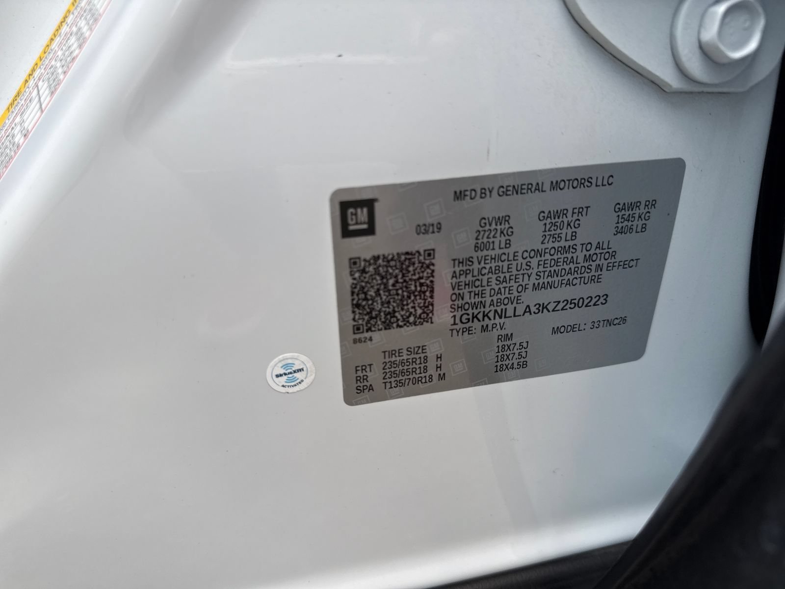 Used 2019 GMC Acadia SLE FWD image 30