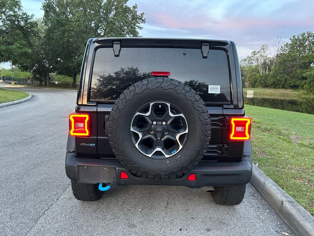 Used 2022 Jeep Wrangler Unlimited Rubicon 4xe w/ Steel Bumper Group image 4