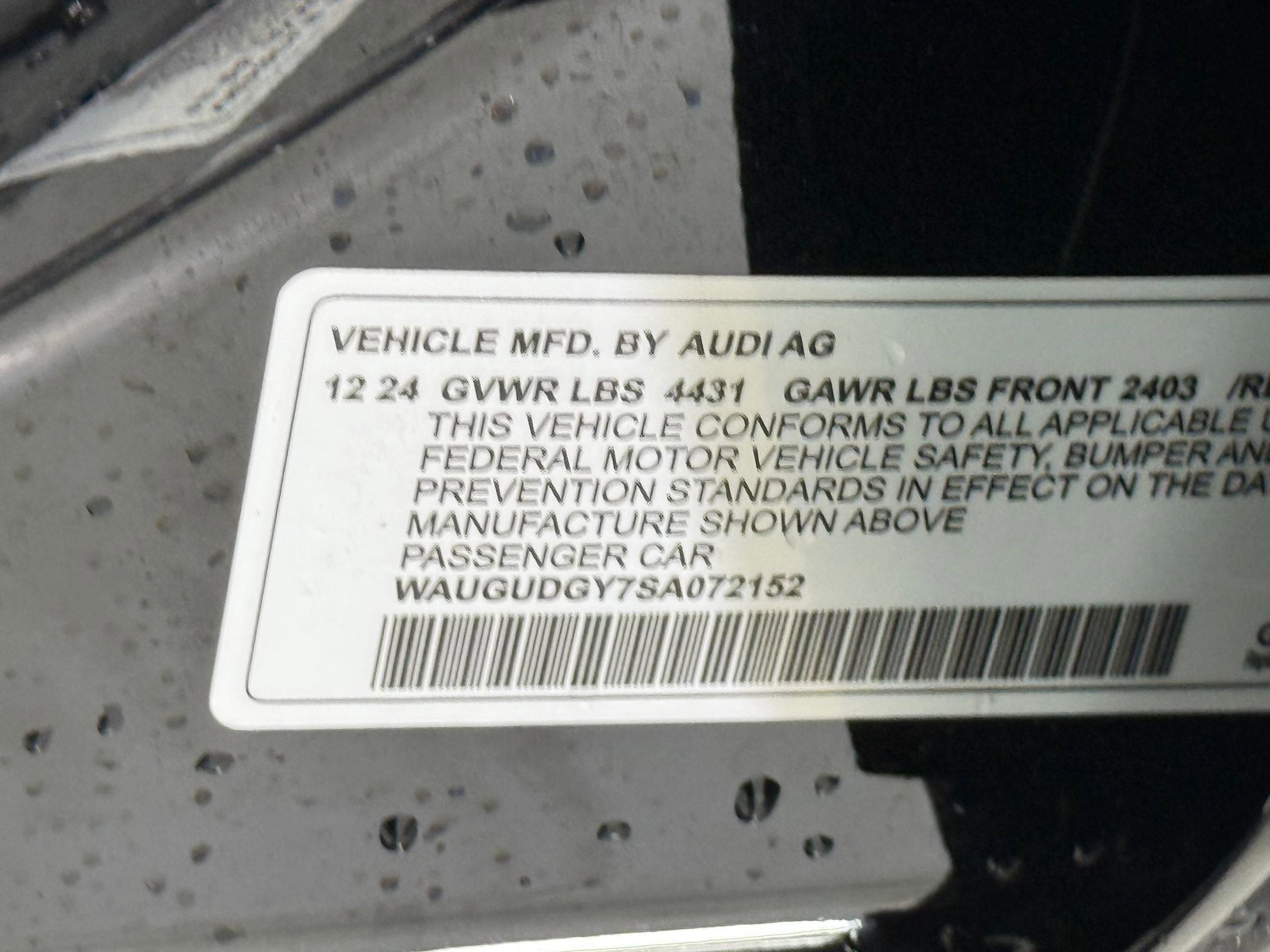 Certified 2025 Audi A3 2.0T Premium w/ Black Optic Package image 24