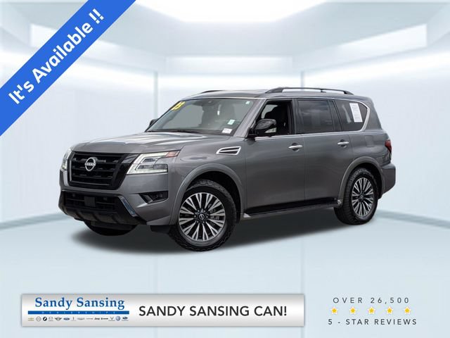 Used 2023 Nissan Armada SL w/ Midnight Edition Package RWD image 1