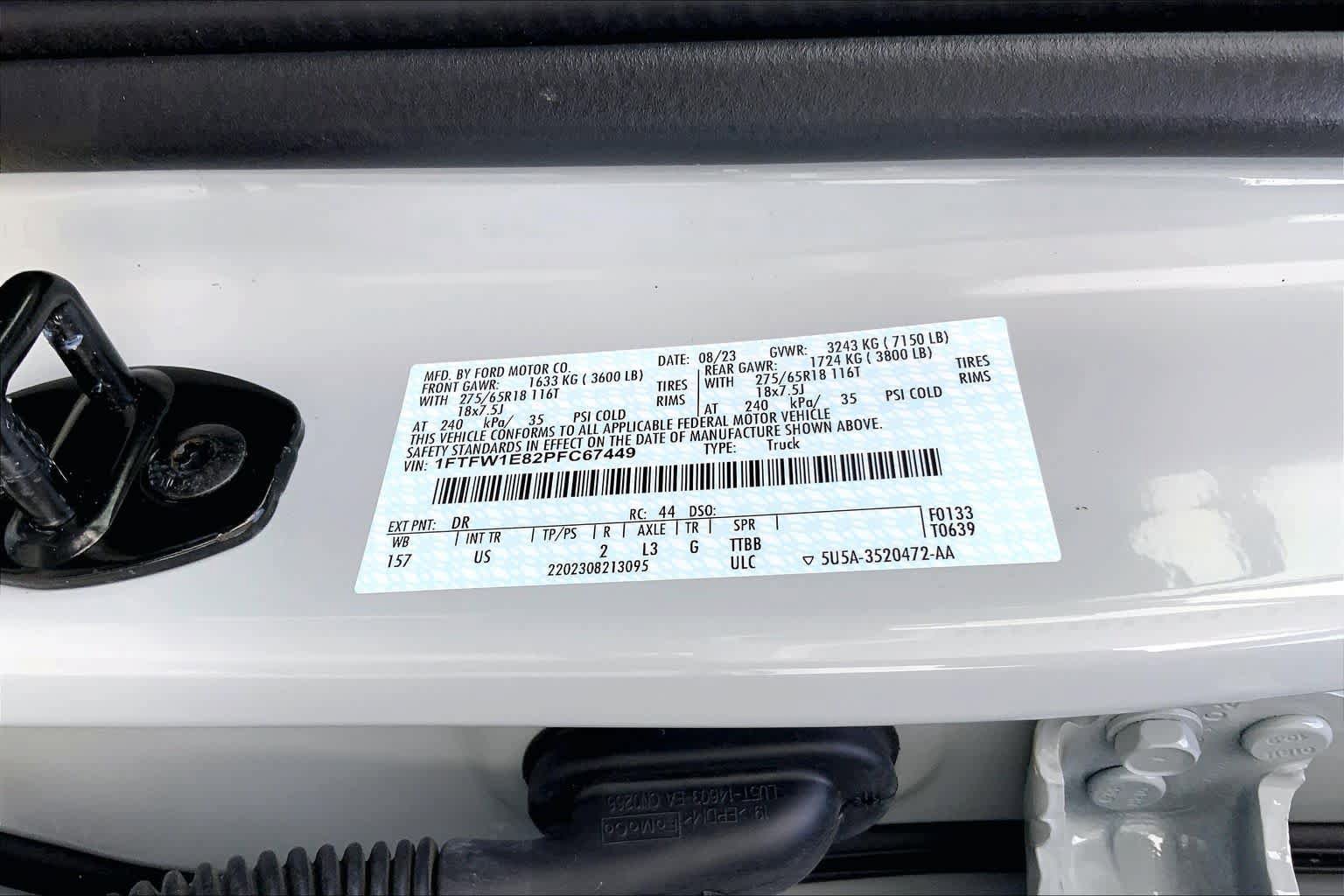 Certified 2023 Ford F150 XLT w/ Equipment Group 302A High image 33