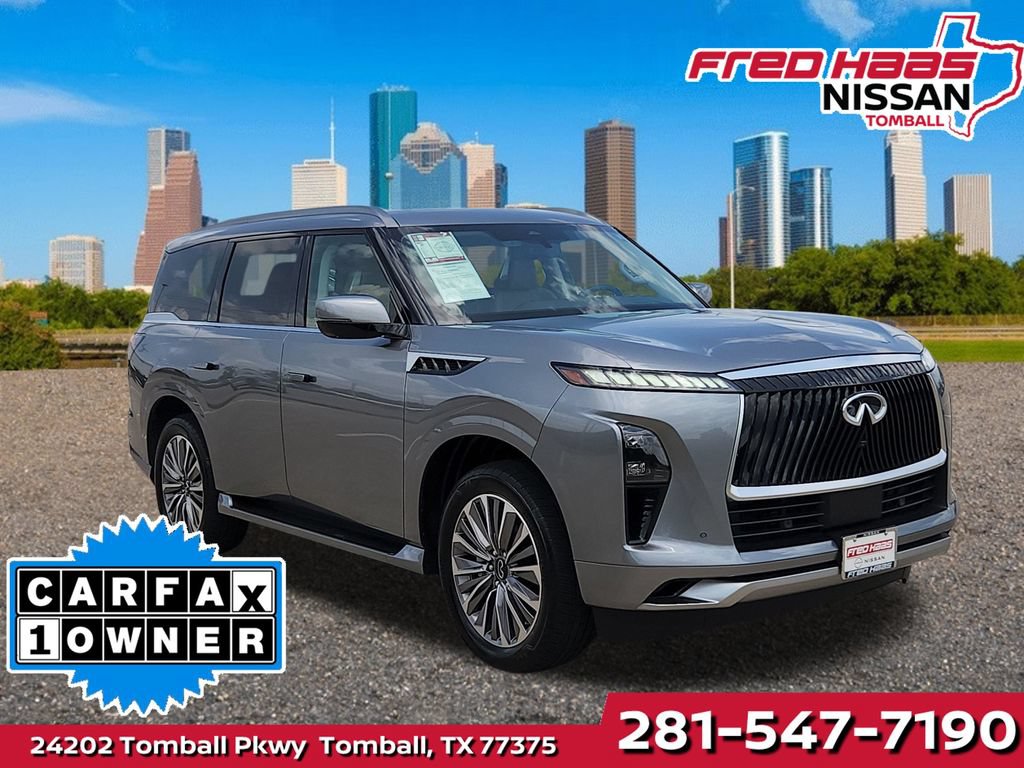 Used 2025 INFINITI QX80 Sensory