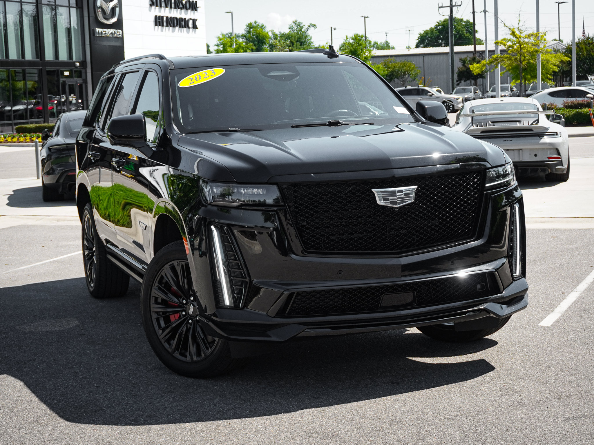 Used 2023 Cadillac Escalade V w/ LPO, ONYX Package AWD/4WD image 2