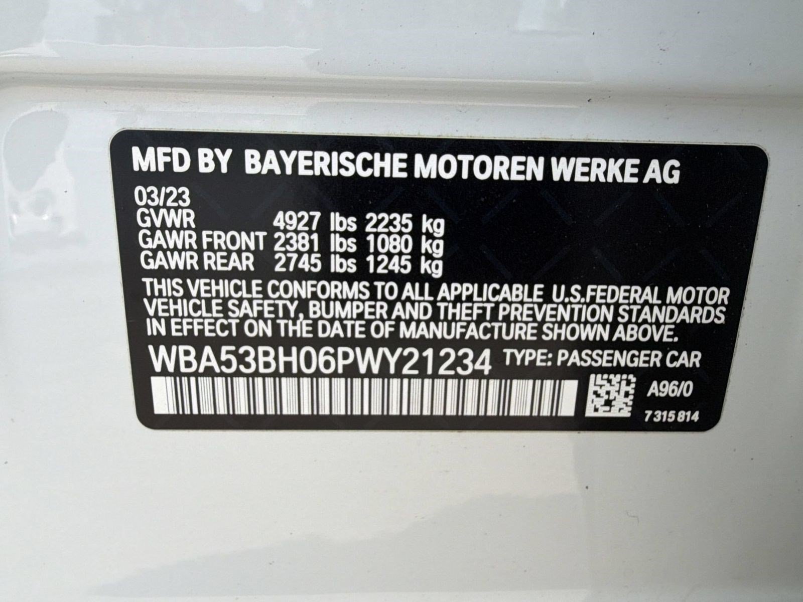 Certified 2023 BMW 530i w/ Premium Package RWD image 24