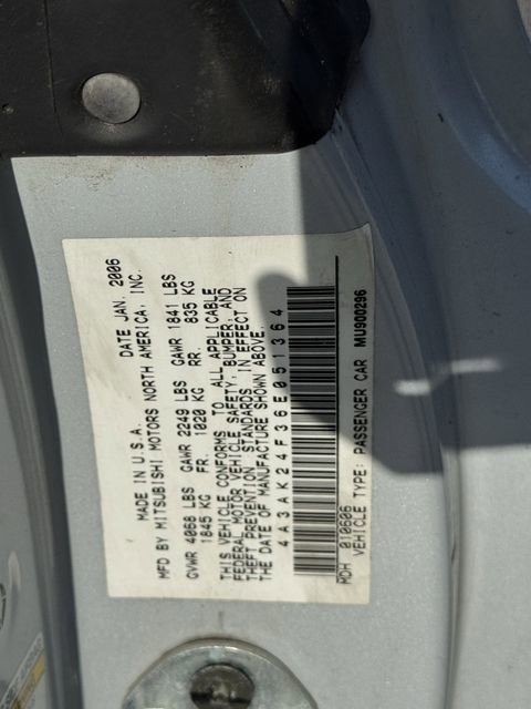 Used 2006 Mitsubishi Eclipse GS FWD image 9