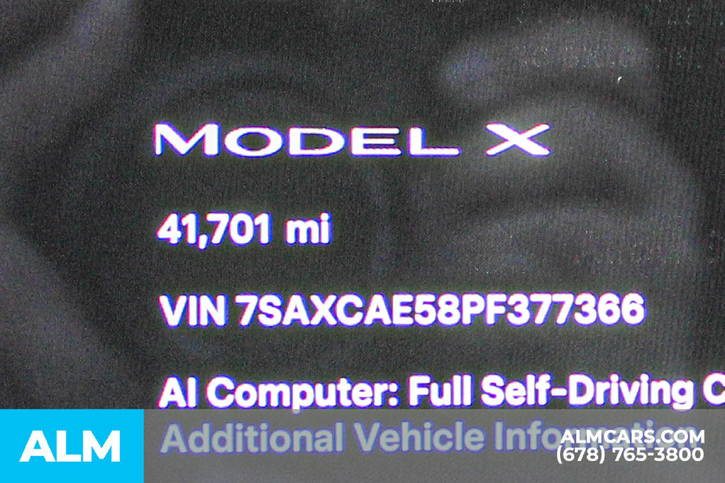 Used 2023 Tesla Model X AWD/4WD image 36