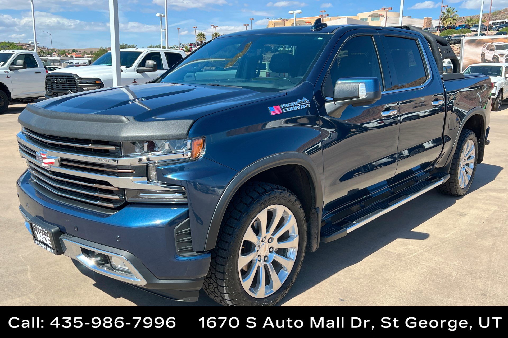 Used 2021 Chevrolet Silverado 1500 High Country w/ Technology Package AWD/4WD video 1