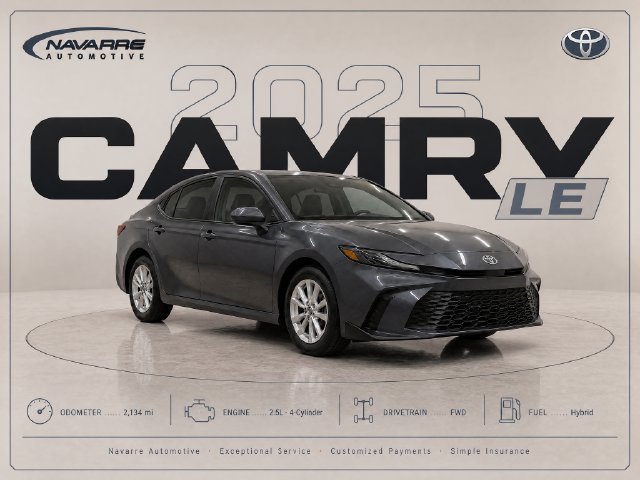 Used 2025 Toyota Camry LE w/ Convenience Package
