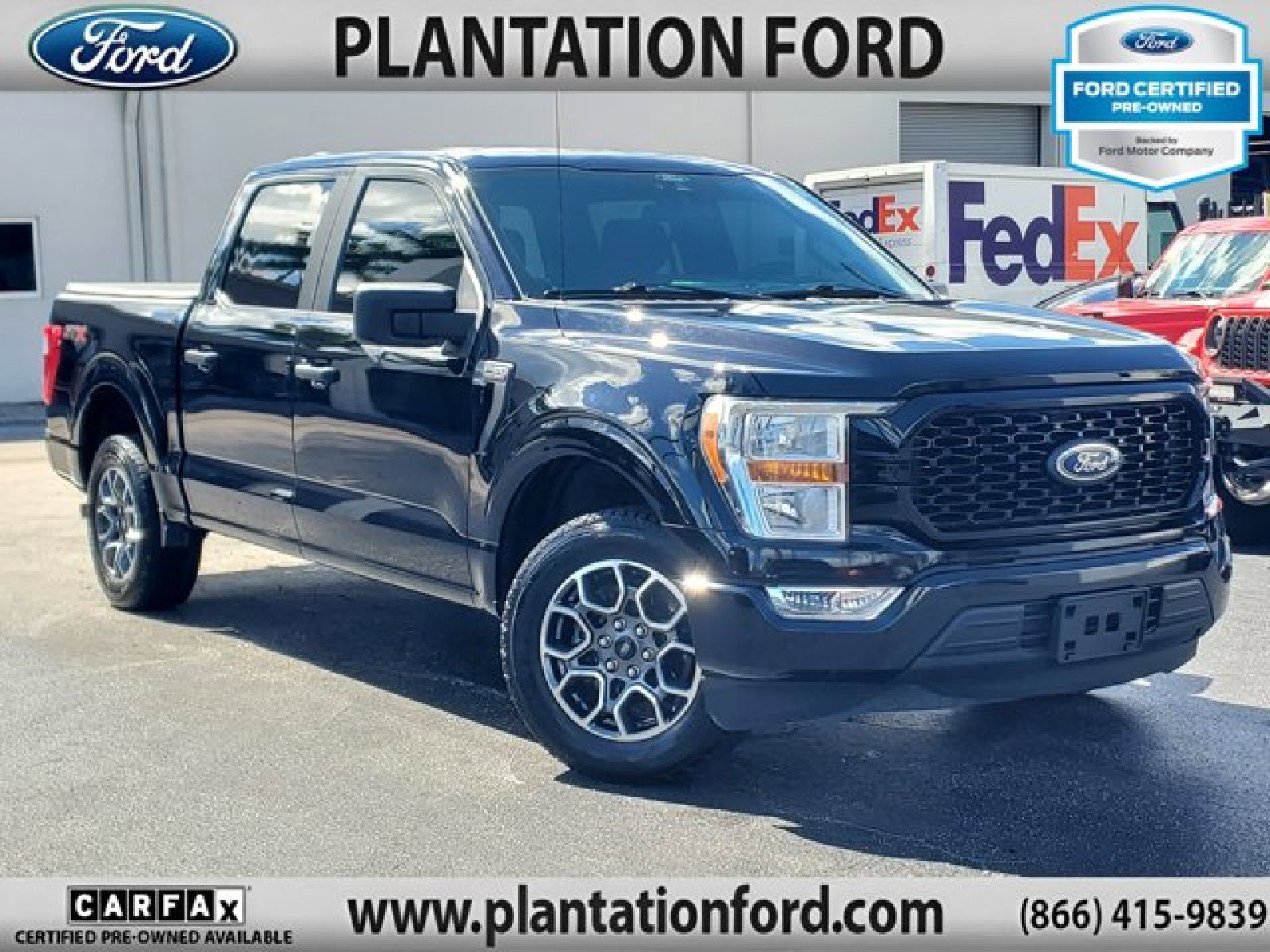 Certified 2021 Ford F150 XL w/ STX Appearance Package