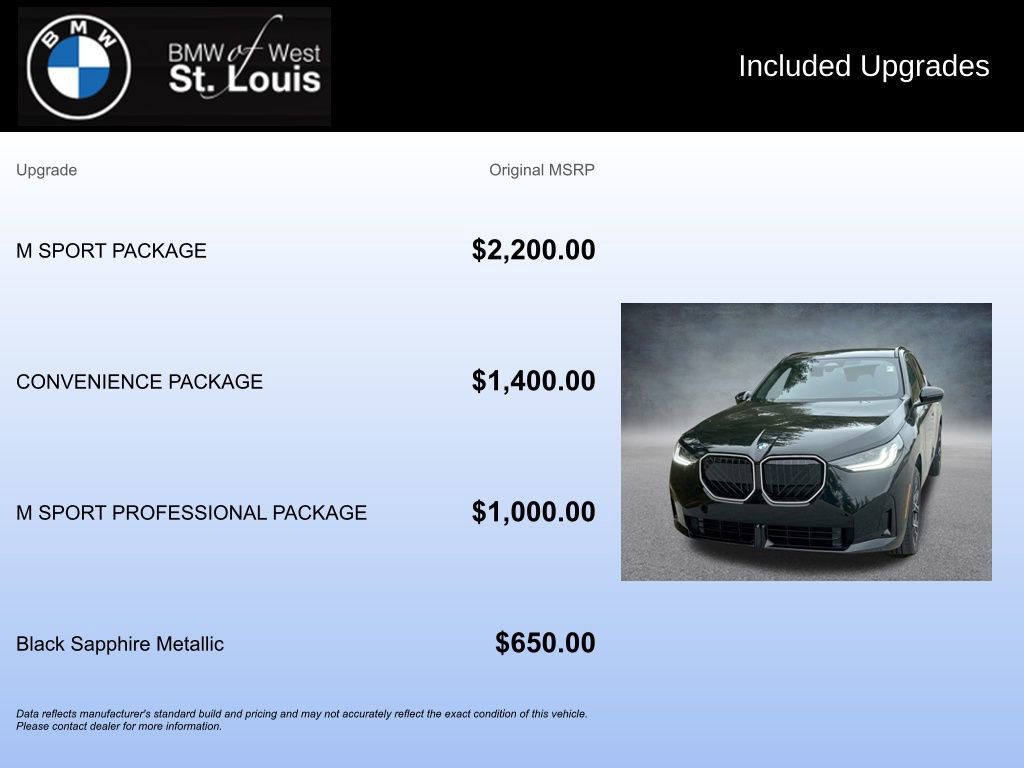 New 2026 BMW X3 xDrive30 w/ M Sport Package image 17