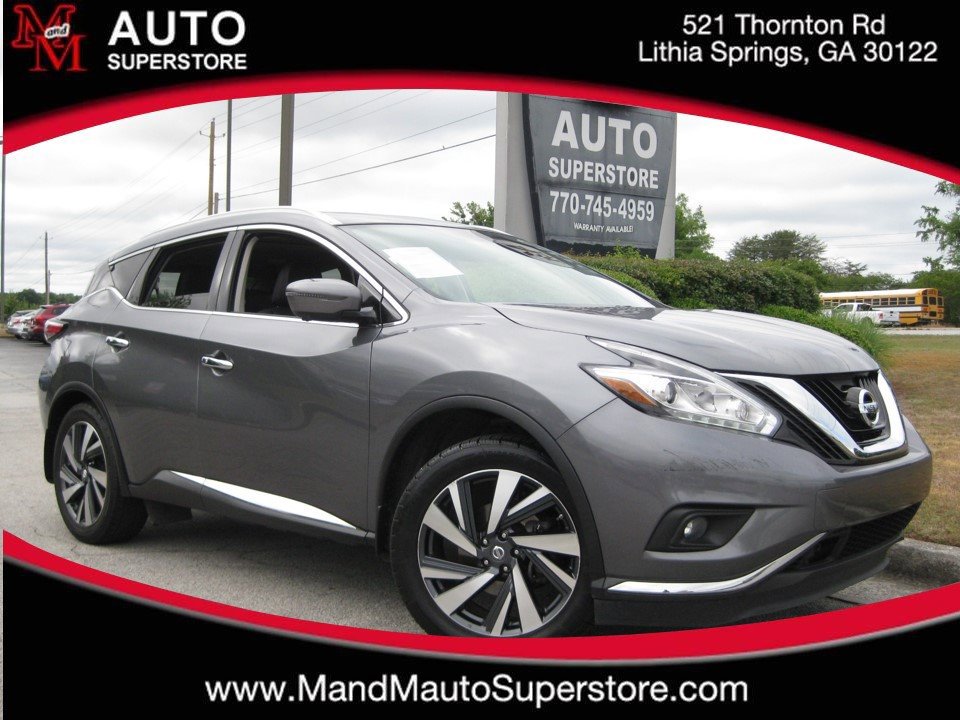 Used 2017 Nissan Murano Platinum w/ Platinum Technology Package FWD image 1