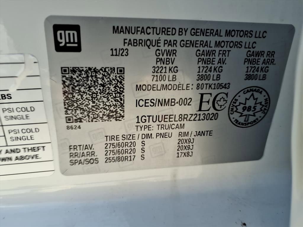 Certified 2024 GMC Sierra 1500 AT4 w/ Technology Package image 26