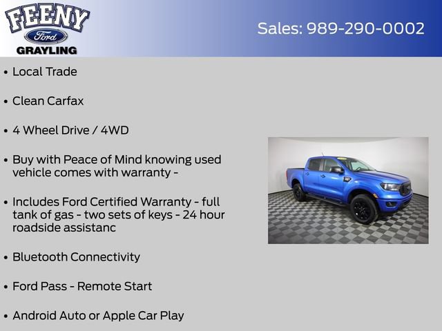 Used 2021 Ford Ranger XLT w/ Equipment Group 302A High image 4