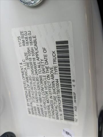 New 2026 Honda Ridgeline Black Edition image 19