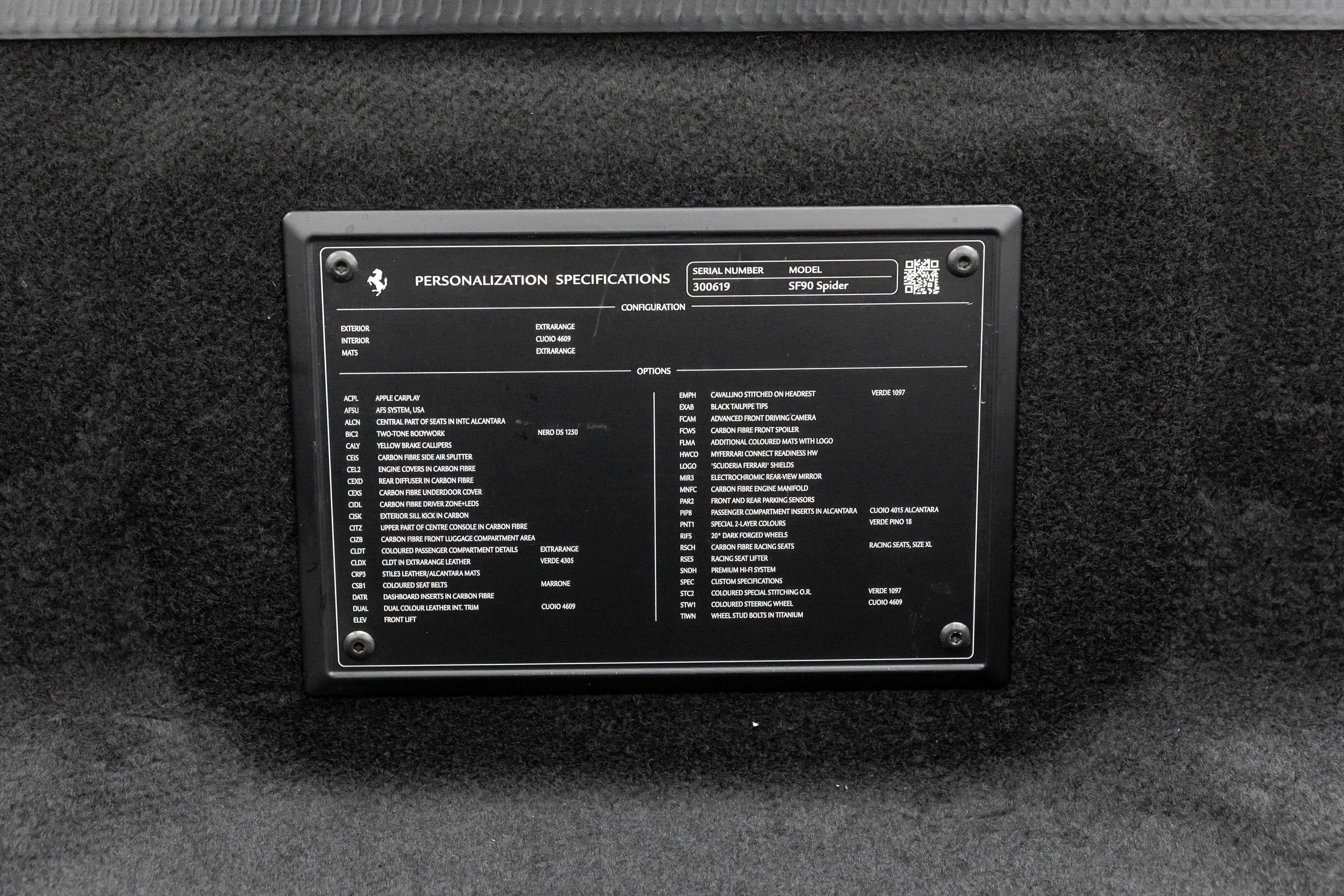 Certified 2024 Ferrari SF90 Spider image 44