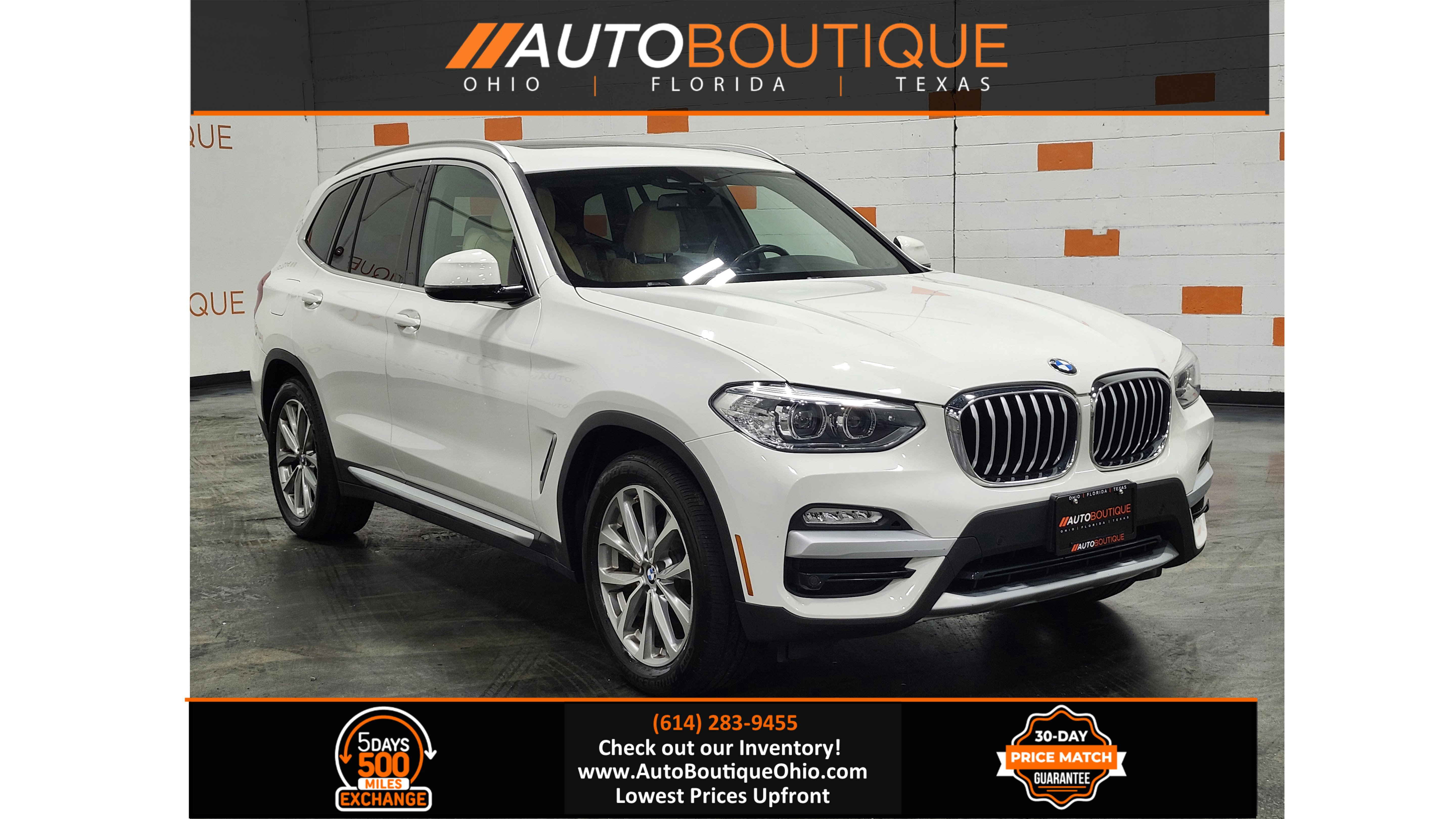 Used 2019 BMW X3 xDrive30i w/ Convenience Package