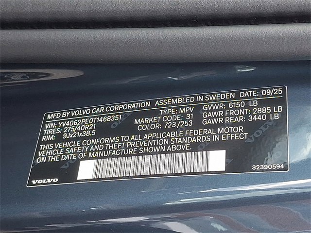 New 2026 Volvo XC90 B6 Plus w/ Protection Package Premier image 11