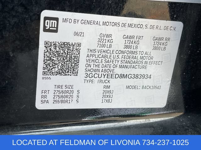Certified 2021 Chevrolet Silverado 1500 RST AWD/4WD image 32