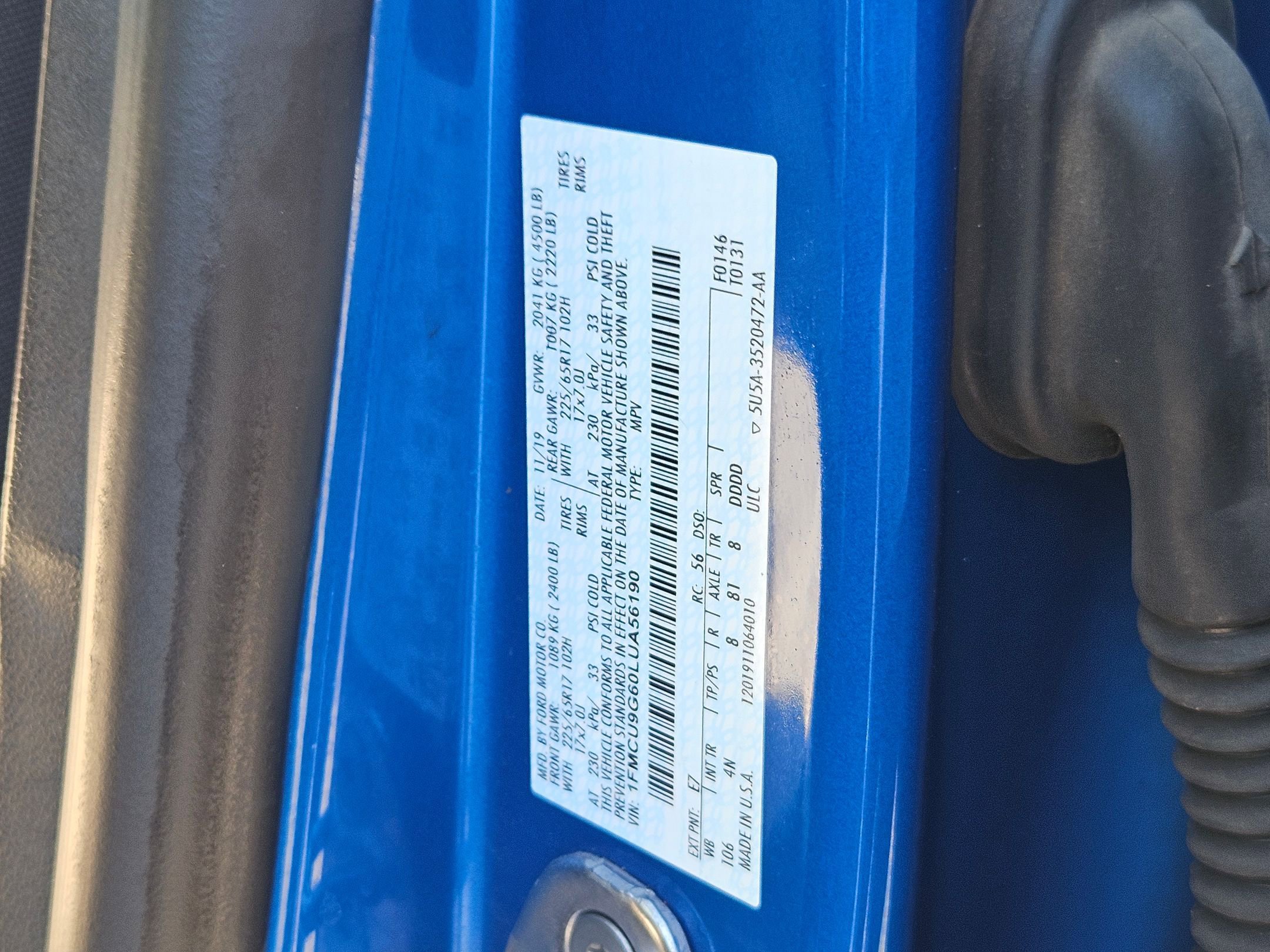 Used 2020 Ford Escape SE image 27