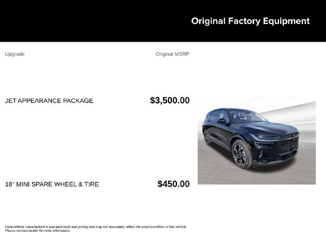 New 2026 Lincoln Nautilus Premier w/ Jet Appearance Package AWD/4WD image 9