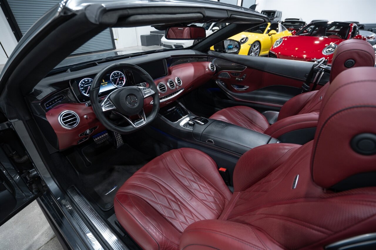Used 2017 Mercedes-Benz S 63 AMG 4MATIC Cabriolet image 21