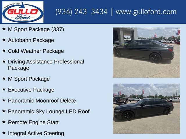 Used 2020 BMW 750i xDrive w/ Autobahn Package AWD/4WD image 10