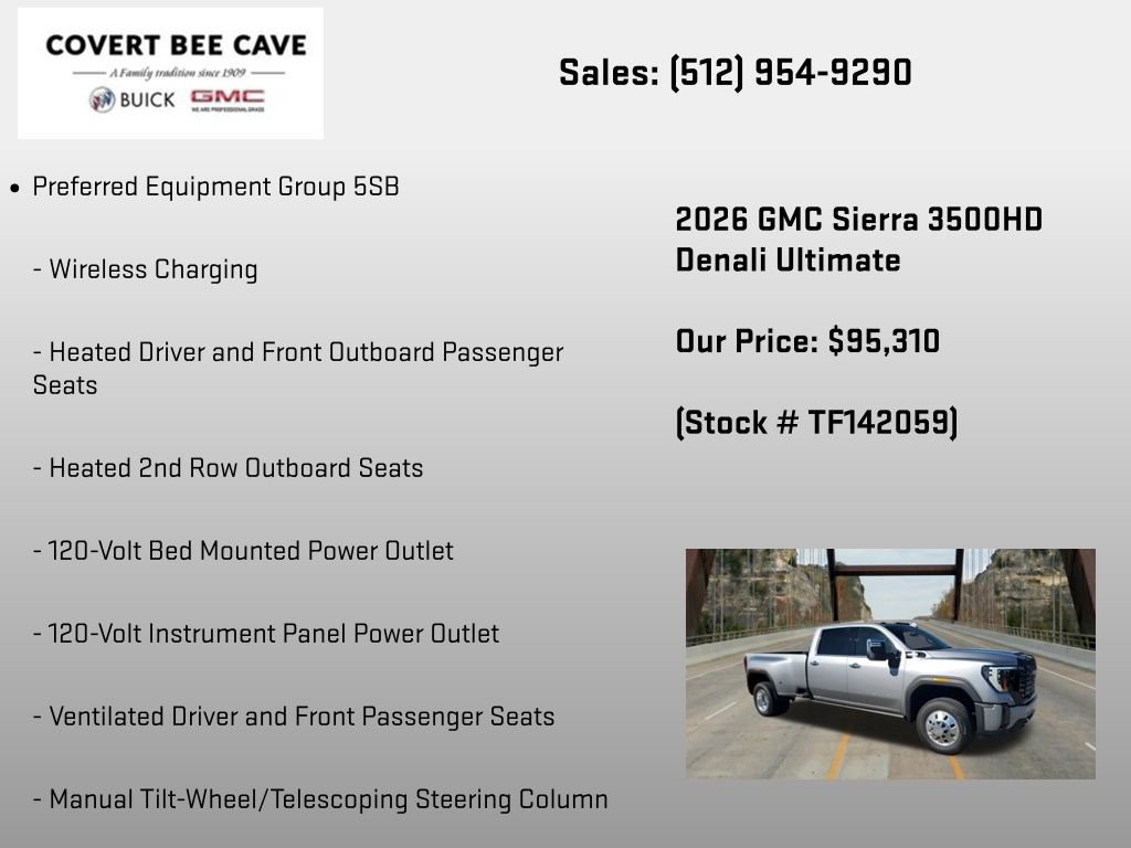 New 2026 GMC Sierra 3500 Denali Ultimate image 18