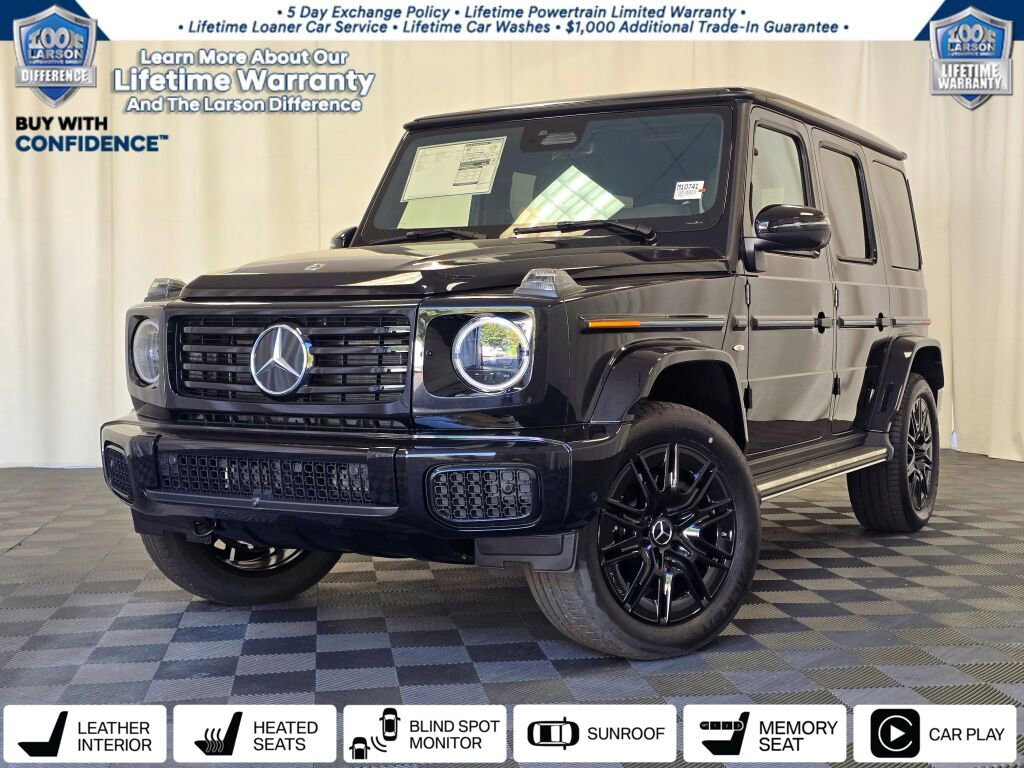 New 2025 Mercedes-Benz G 580 w/ EQ Technology