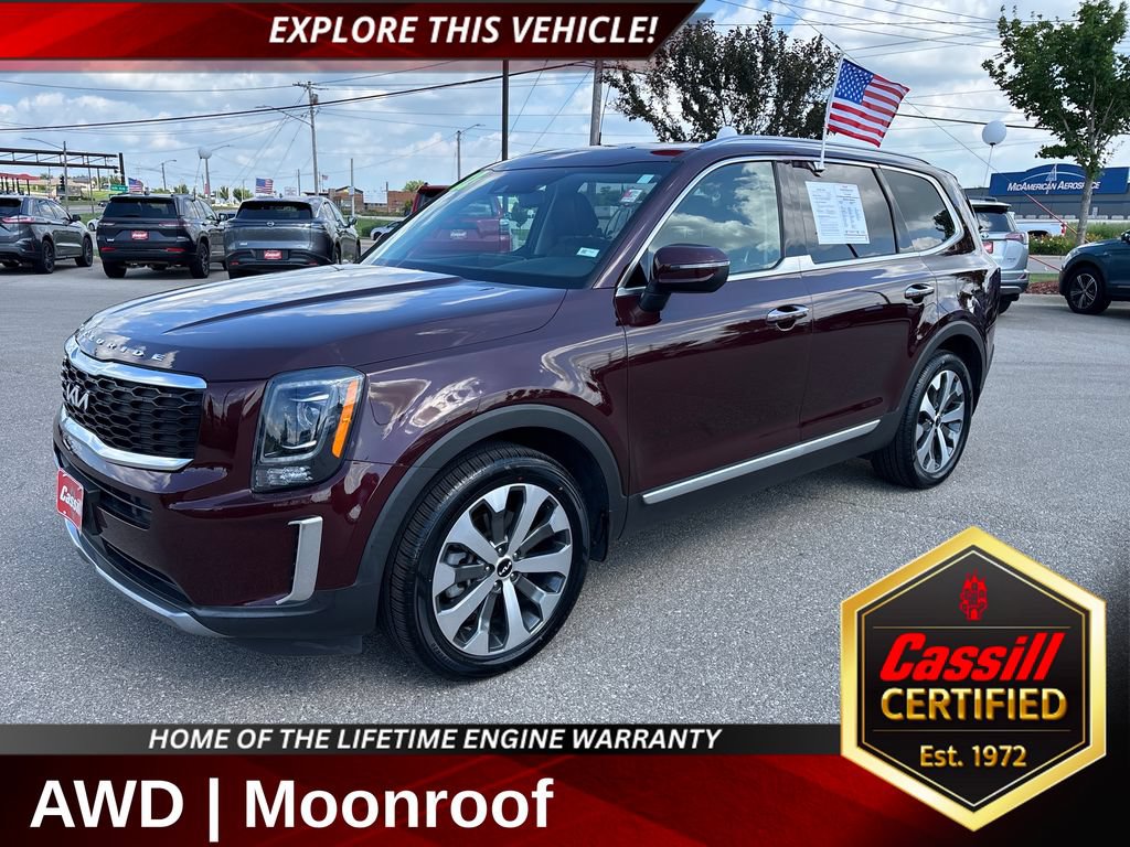 Used 2022 Kia Telluride S AWD/4WD 360° Tour