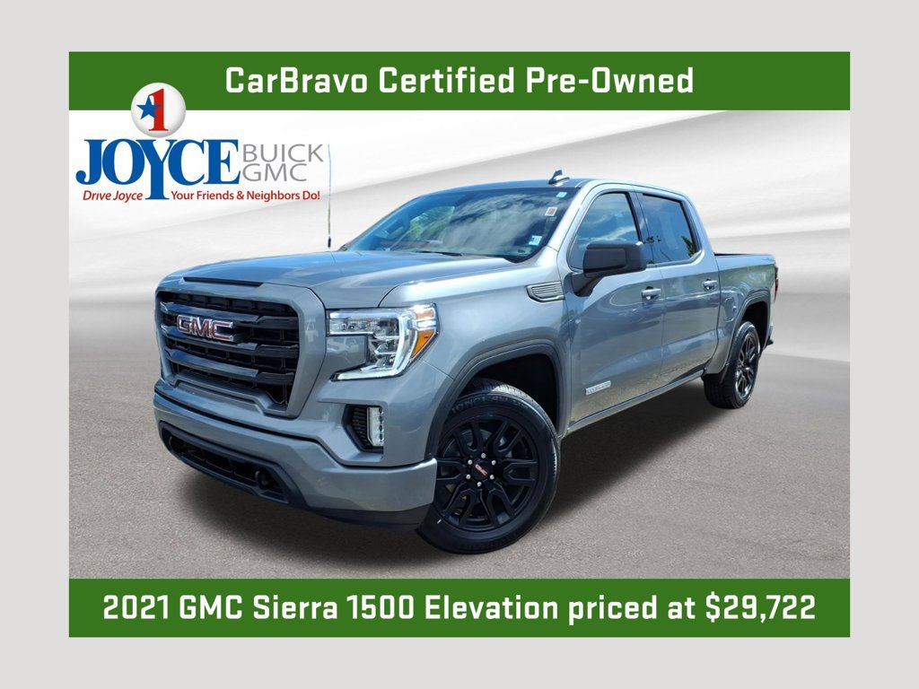 Certified 2021 GMC Sierra 1500 Elevation