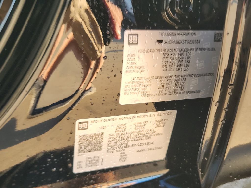 New 2026 Chevrolet Silverado 1500 Custom w/ Turbomax Blackout Package image 23