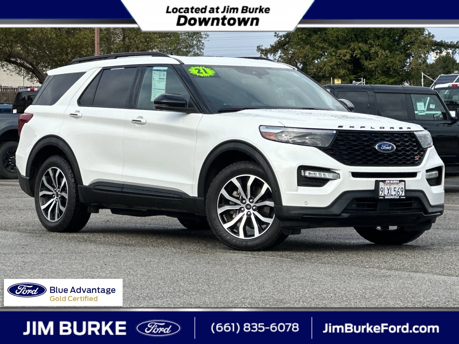 Certified 2021 Ford Explorer ST w/ Equipment Group 401A image 1