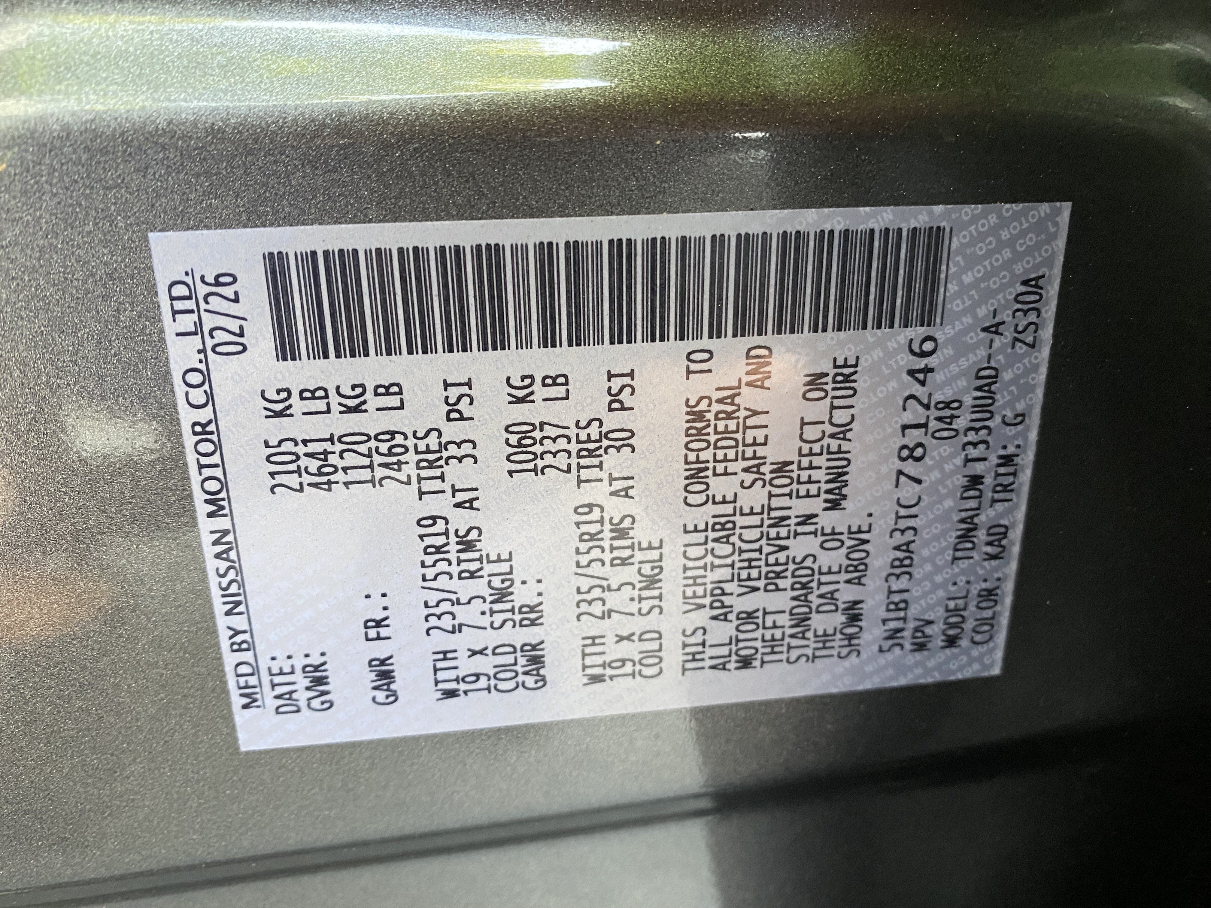 Used 2026 Nissan Rogue Dark Armor FWD image 36