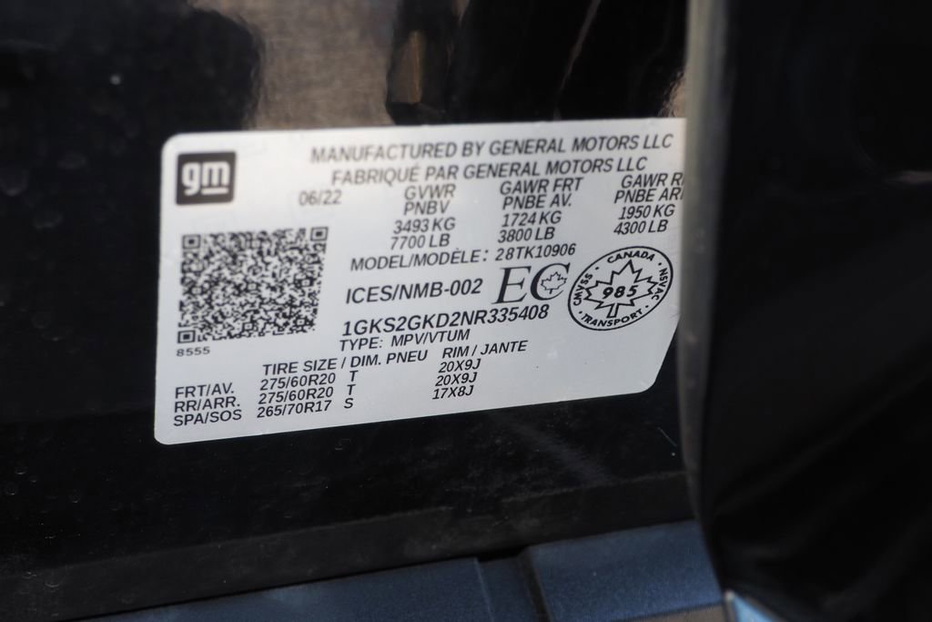 Used 2022 GMC Yukon XL SLT w/ SLT Luxury Package AWD/4WD image 33