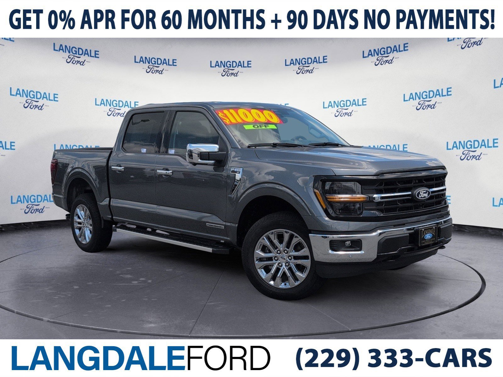 New 2025 Ford F150 XLT w/ Equipment Group 303A High