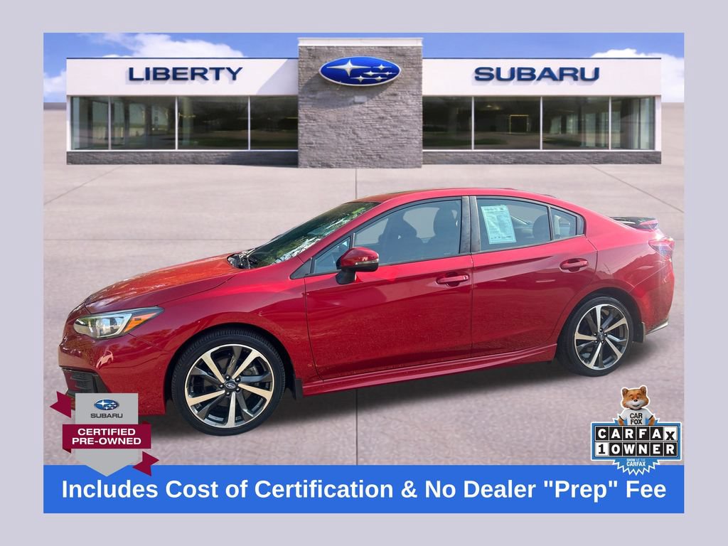 Certified 2021 Subaru Impreza 2.0i Sport