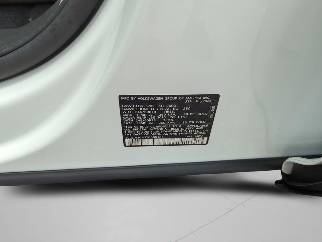 New 2026 Volkswagen Atlas SE image 47
