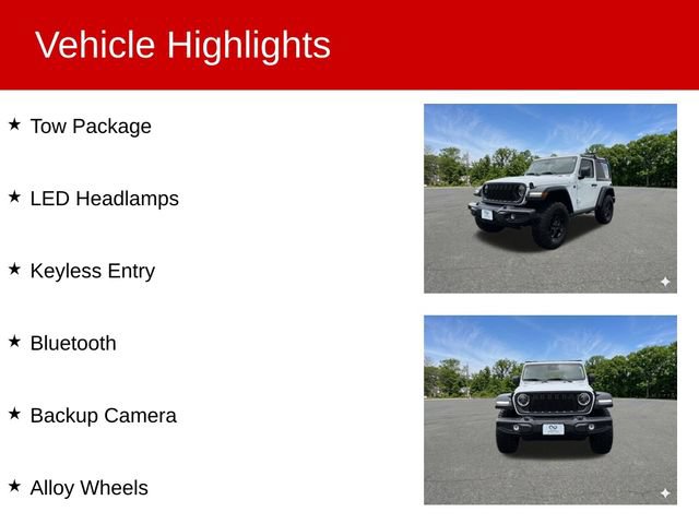 Used 2025 Jeep Wrangler Sport AWD/4WD image 2