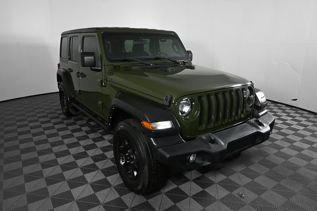Used 2022 Jeep Wrangler Unlimited Sport AWD/4WD image 23